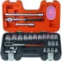Bahco S240 24-osaline 1/2 inch pesakomplekt (10-32 mm)