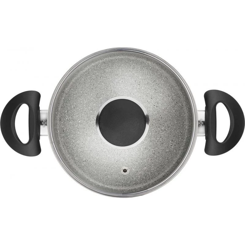BALLARINI Ferrara 20 cm praepann 4 mm põhjaga, Titanium Mineralia kleepumisvastane, induktsioonisobiv, pehme puutega käepide