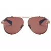 BALMAIN BPS-125E-62 Meeste Pilootpäikeseprillid, Gunmetal Hall, 62mm