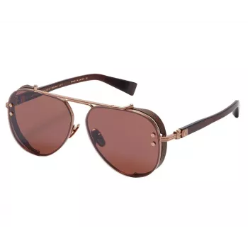 BALMAIN BPS-125E-62 Meeste Pilootpäikeseprillid, Gunmetal Hall, 62mm