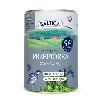 BALTICA Smaki Regionów vutt veiselihaga märg koeratoit 400g