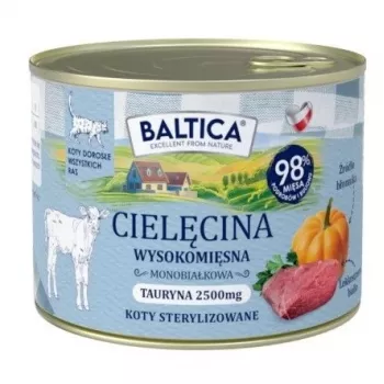 BALTICA Smaki Regionów vasikaliha märg kassitoit - 185g