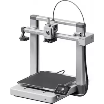 Bambu Lab A1 3D-printer, 256 x 256 x 256 mm ehitusmaht, 500 mm/s maksimaalne kiirus, automaatne ehitusplaadi tasandus, otsene ajam, Wi-Fi, tekstureeritud PEI-plaat