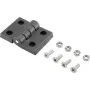 Basetech plastikust hing 70x50x10 mm must 1 tk (BT-1697229)