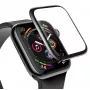 Baseus 0,23 mm kumera ekraaniga karastatud klaasist ekraanikaitse Apple Watch 38mm must (SGAPWA4-C01)