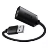 Baseus AirJoy seeria USB 2.0 pikenduskaabel 1,5m must