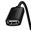 Baseus AirJoy seeria USB 2.0 pikenduskaabel 1,5m must
