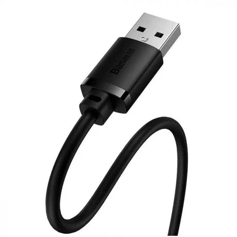Baseus AirJoy seeria USB 2.0 pikenduskaabel 1,5m must