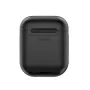 Baseus Apple 2in1 Silikoonist Kaitse- ja Juhtmevaba Laadimisümbris AirPodsidele Must