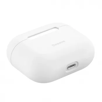 Baseus Apple AirPods 3 Super Õhuke Silikoonkest Valge