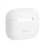 Baseus Apple AirPods 3 Super Õhuke Silikoonkest Valge