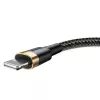 Baseus Cafule Lightning-kaabel 2A 3m Kuld/Must (CALKLF-RV1)