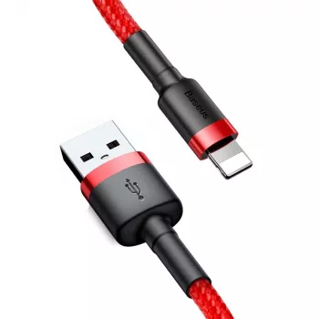 Baseus Cafule Lightning Cable 2A 3m Red/Black (CALKLF-R09)