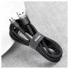 Baseus Cafule USB 2.0 Type A to Micro B isane-isane kaabel 2m (must)