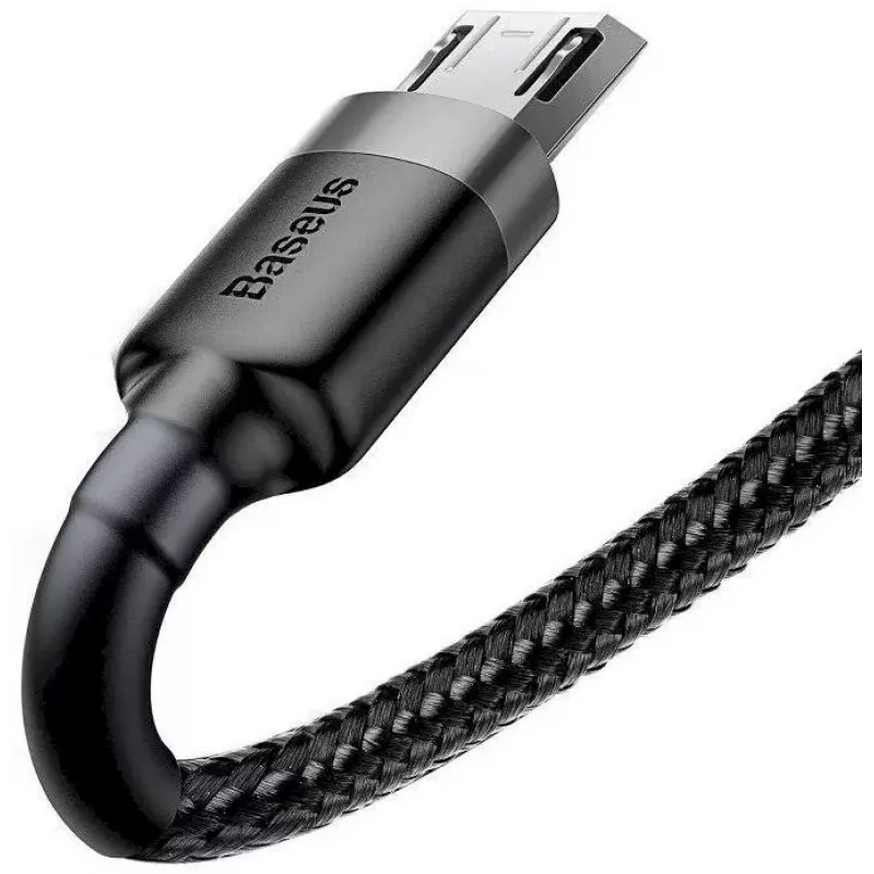 Baseus Cafule USB 2.0 Type A to Micro B isane-isane kaabel 2m (must)