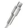 Baseus Cafule USB-A to USB-C kaabel, 66W, 1m, valge