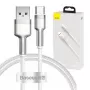 Baseus Cafule USB-A to USB-C kaabel, 66W, 1m, valge