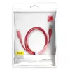 Baseus Colorful kaabel USB-A Lightning 2.4A 1.2m Punane