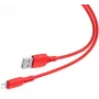 Baseus Colorful kaabel USB-A Lightning 2.4A 1.2m Punane