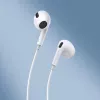 Baseus Encok C17 Juhtmega Kõrvaklapid USB Type-C Mikrofoniga Valge (NGCR010002)
