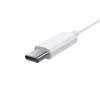 Baseus Encok C17 Juhtmega Kõrvaklapid USB Type-C Mikrofoniga Valge (NGCR010002)