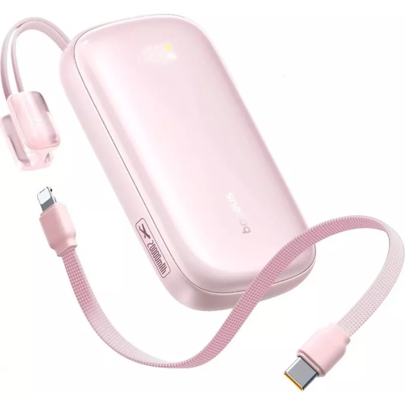 Baseus EnerFill FC21 Qpow 3 Ultra 20000 mAh 22.5W Power Bank Roosa