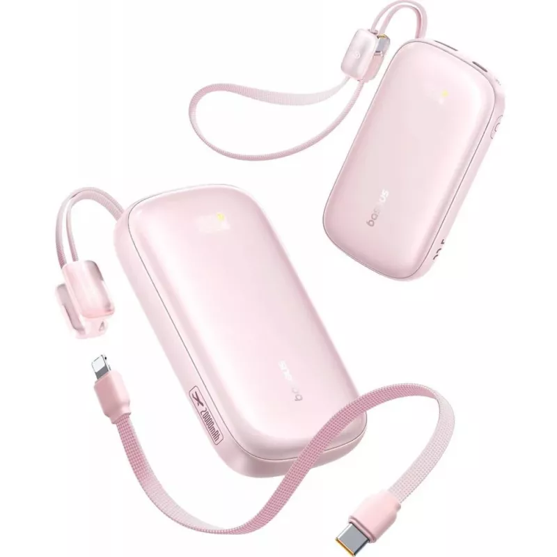 Baseus EnerFill FC21 Qpow 3 Ultra 20000 mAh 22.5W Power Bank Roosa