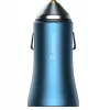 Baseus Golden Contactor Pro Dual Quick Car Charger 40W USB-C to Lightning kaabliga 1m Sinine