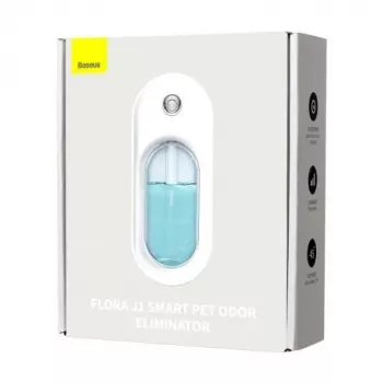 Baseus Home for Pet Flora J1 Loomalõhna neutralisaator, 30-päevane aku tööiga, 1500 mAh, valge (ACFJ000002)
