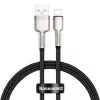 Baseus Lightning Cafule Series Metal Data Cable 2.4A 0.25m Black