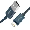 Baseus Lightning Superior Series kaabel, kiirlaadimine, andmeside 2.4A, 1m sinine (CALYS-A03)