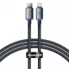 Baseus Lightning to USB-C PD QC kaabel 20W 480Mbps 1.2m Must