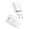 Baseus Speed Mini Quick Charger, USB-C, PD, 3A, 20W (Valge)