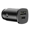 Baseus Square Car Charger PPS QC4.0 / PD3.0 5A 30W (Must)