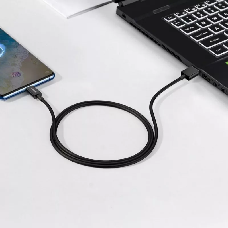 Baseus Superior Fast Charging Data Cable USB-A to Micro USB 1m Black