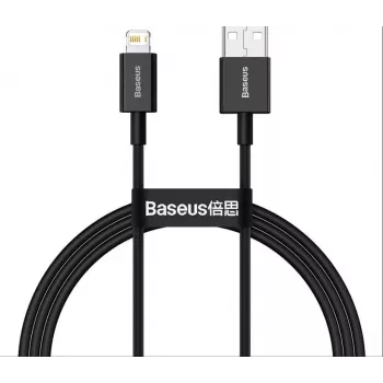 Baseus Superior USB-A to Lightning Fast Charging Data Cable 1m Black (CALYS-A01)