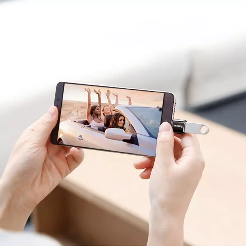 Baseus USB 2.0 Type-C to Micro USB OTG Adapter (Must)