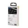 Baseus WXQY-01 Bluetooth 5.0 Auto AUX-vastuvõtja Micro USB laadimisega – 10m ulatus, 145mAh, Must