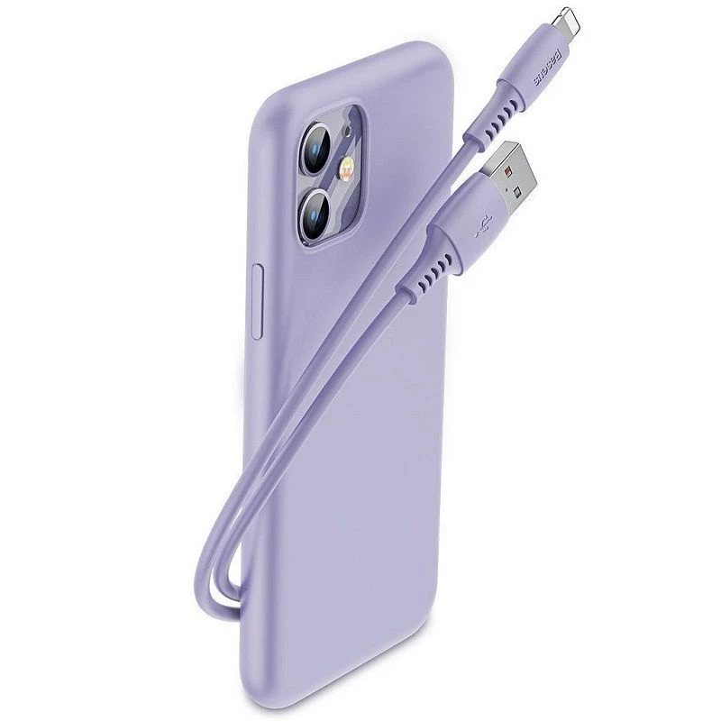 Baseus Yiven Cable USB-A to Lightning 2.4A 1.8m Blue Purple