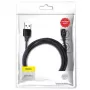 Baseus Yiven Lightning-kaabel 1,8 m must (CALYW-A01)