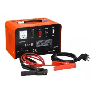 Akulaadija BC-15S 7A intelligentne 12V/24V 7-astmeline pliiaku laadija LCD ja taastusrežiimiga