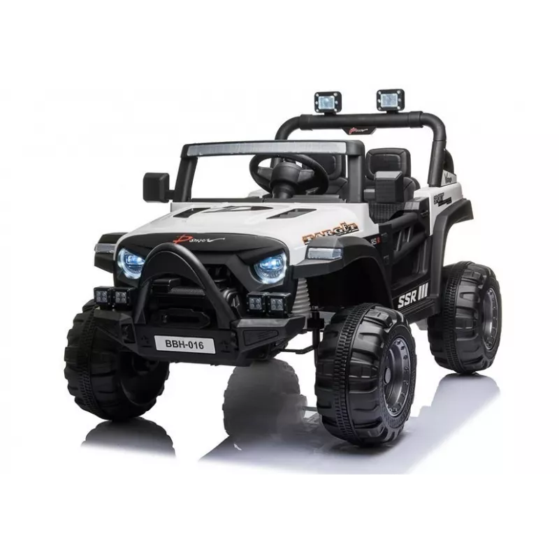 Elektriauto BBH-016, 12 V, valge