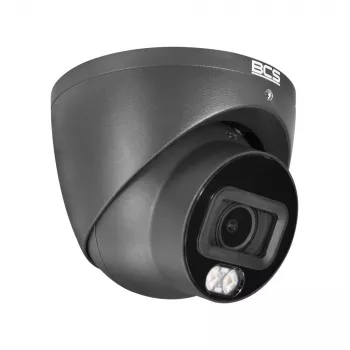 BCS 5MP IP Dome Camera BCS-L-EIP25FCR5L5-Ai2-G, 2.8mm, IR 30m, IP67, IK10, AI
