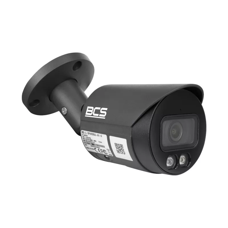 BCS 6MP IP Turret Camera BCS-L-TIP16FCR3L3-AI1-G