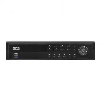 BCS 8-kanaliline 4K PoE võrguvideomakk NVR 6TB HDD-ga, BCS-U-NVR0802-A-4K-8P(6TB)
