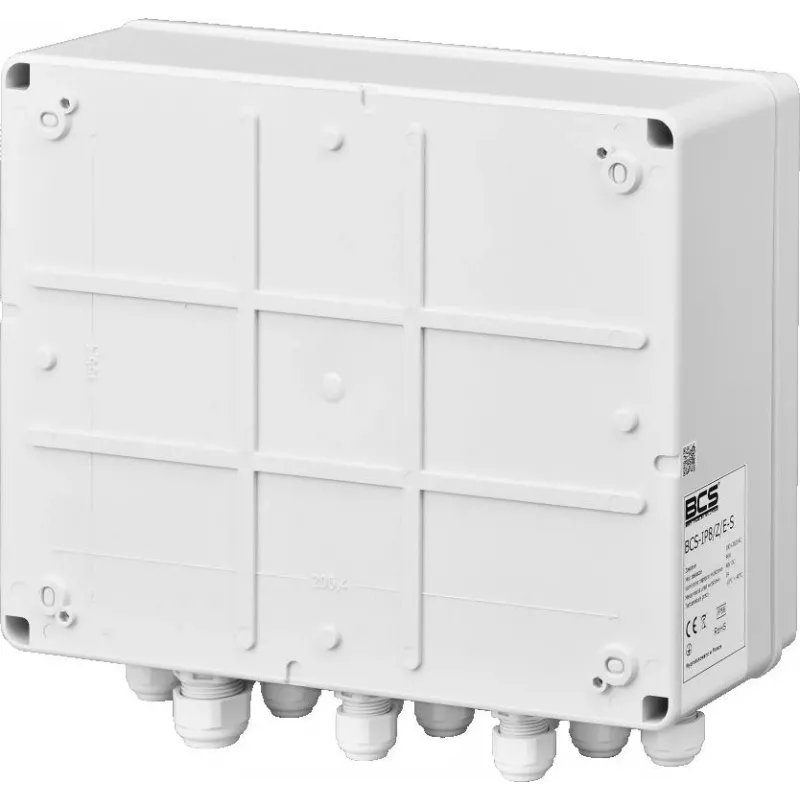 BCS 8MP IP kuulkaamera mootoriga varifokaalobjektiiviga, 50m IR, IP67, IK10, PoE
