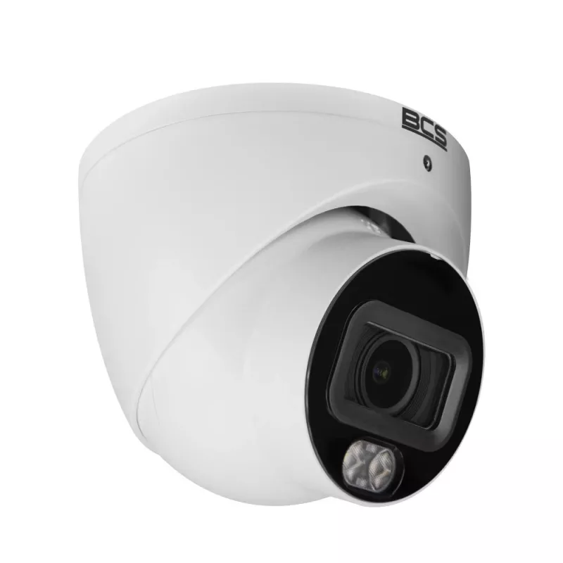 BCS 8MP IP Dome Camera BCS-L-EIP28FCL3P-Ai1 with AI, 2.8mm, PoE, IP67, IK10