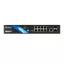 BCS B-SP08G-2SFP-M Hallatav Layer 2 tööstuslik Etherneti lüliti, 8 Gigabit porti, 2 SFP pesa, DIN rööpale