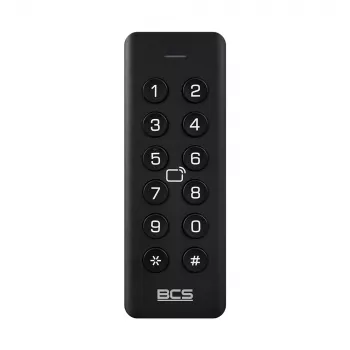 BCS BCS-L-CKRS-M9Z RS485 MIFARE juurdepääsukontrolli lugeja, must, IP65