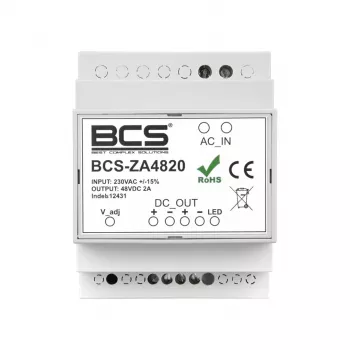 BCS BCS-ZA4820 48V 20A 960W Lülitustoiteallikas